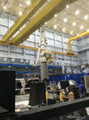 ARGOS　実験建屋内部（ISSのロボットアームの試験機）
